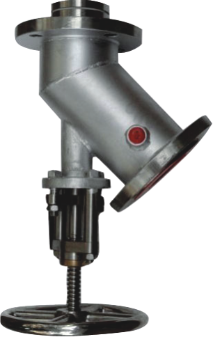 SS Jacketed Flush Bottom Valve